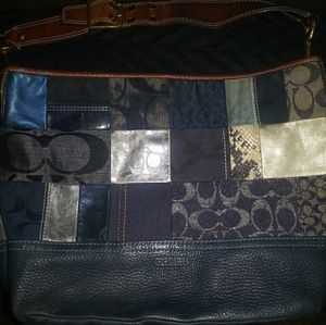 *AUTHENTIC* Coach Patchwork Shoulder Bag